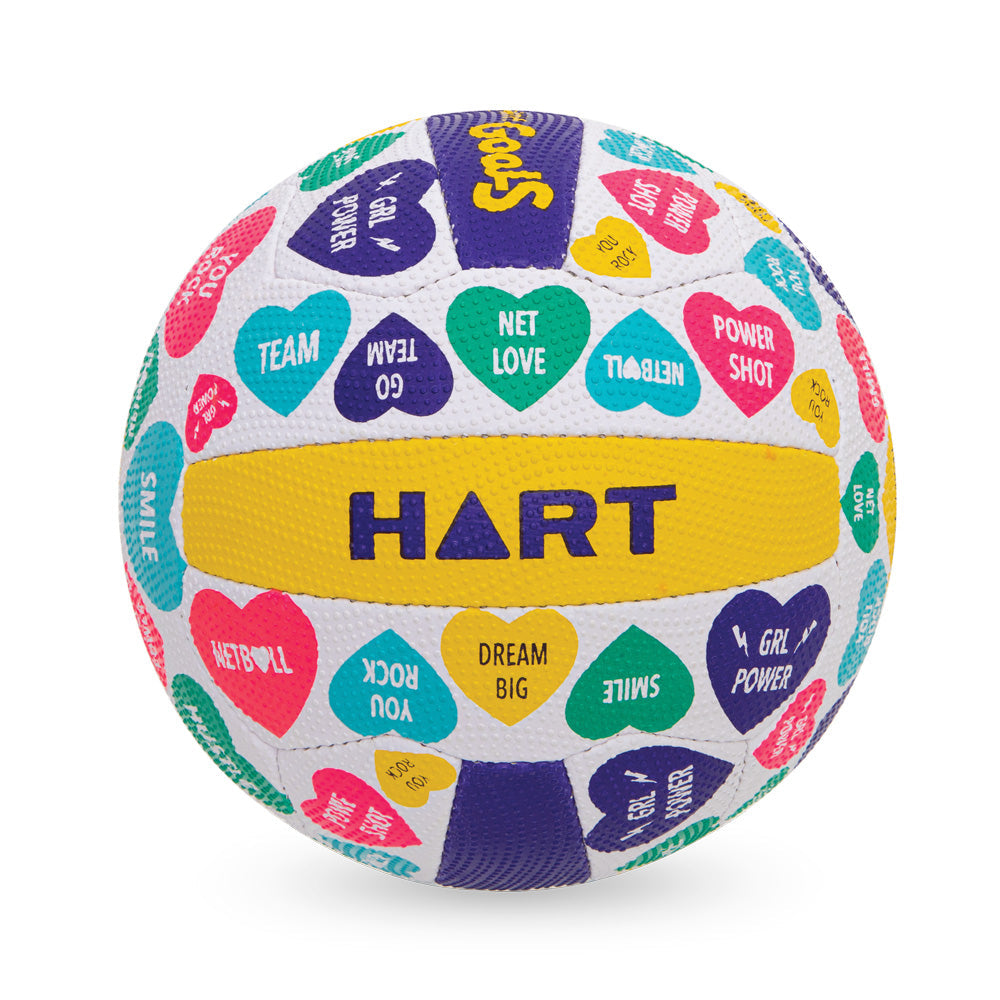 HART Love Heart Netball Size 5 - Modern Teaching Aids NZ