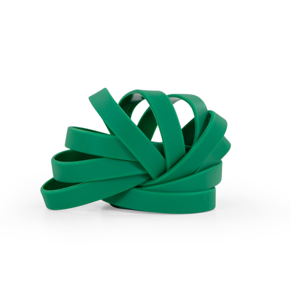 Silicone Wrist Bands Green x10 - Modern Teaching Aids NZ