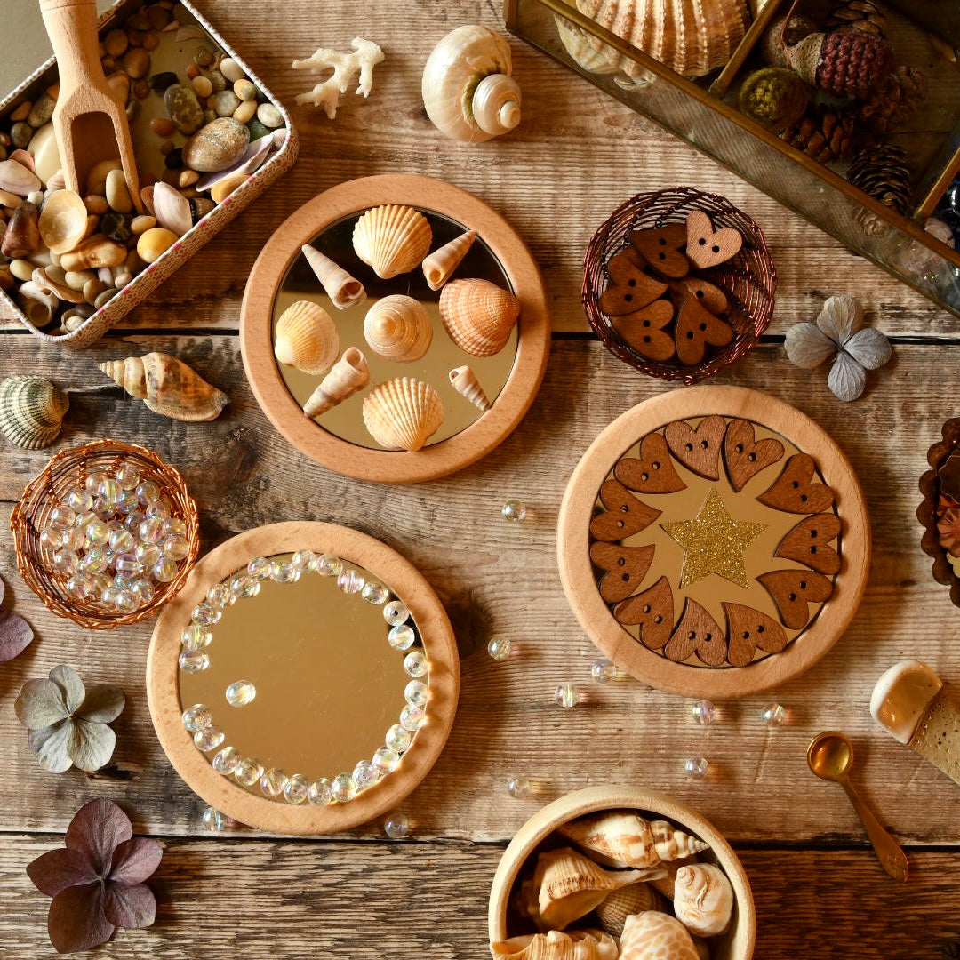 Little Looking Mirrors - Set of 6 - Modern Teaching Aids NZ