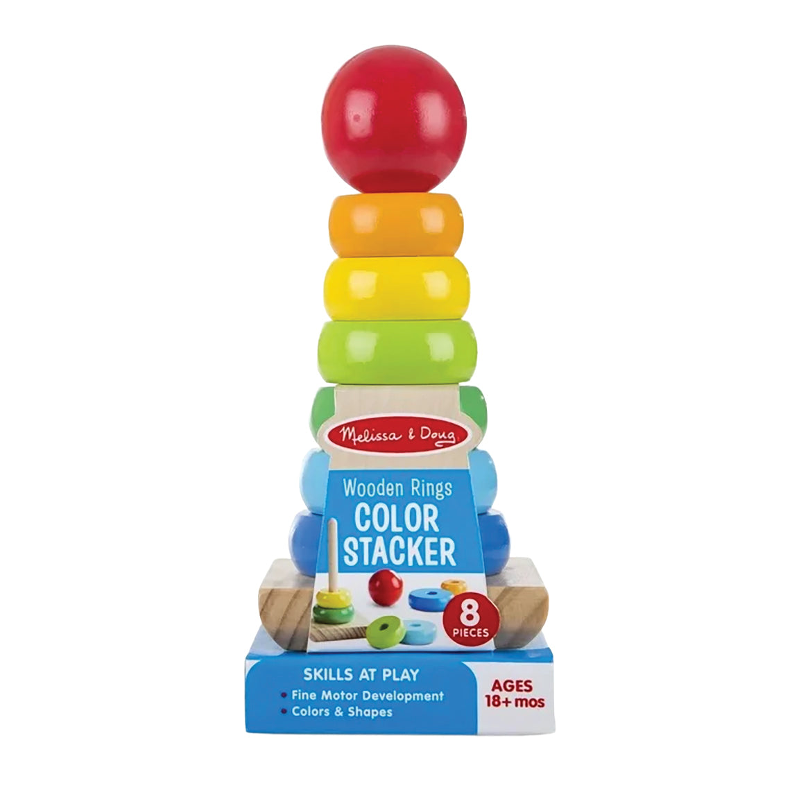 M&D - Rainbow Stacker - Modern Teaching Aids NZ