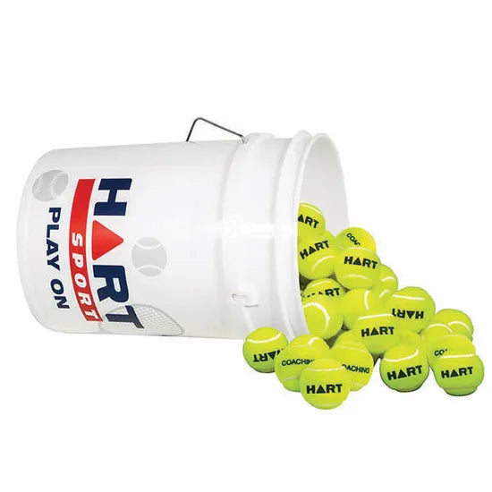 HART Coaching Tennis Balls Bucket of 96 - Modern Teaching Aids NZ