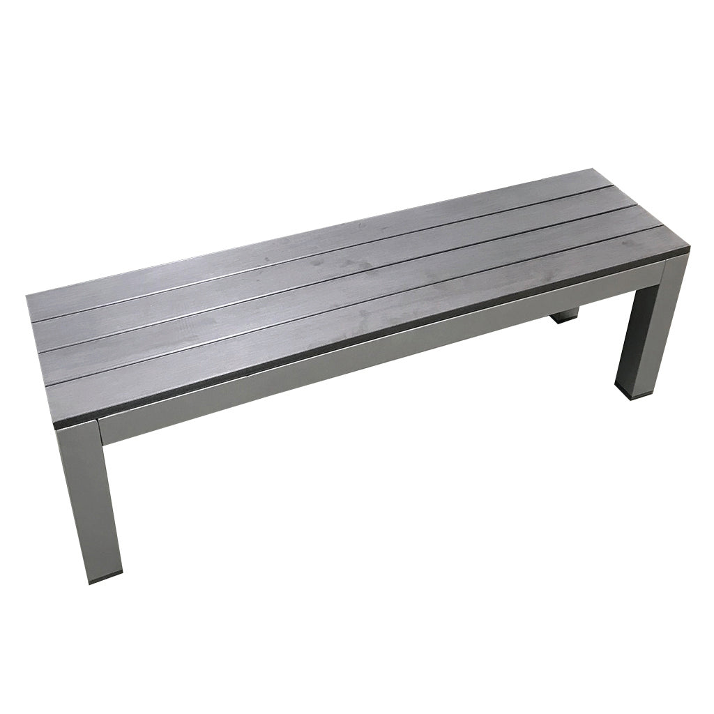 Outdoor Child Bench - Charcoal - Modern Teaching Aids NZ