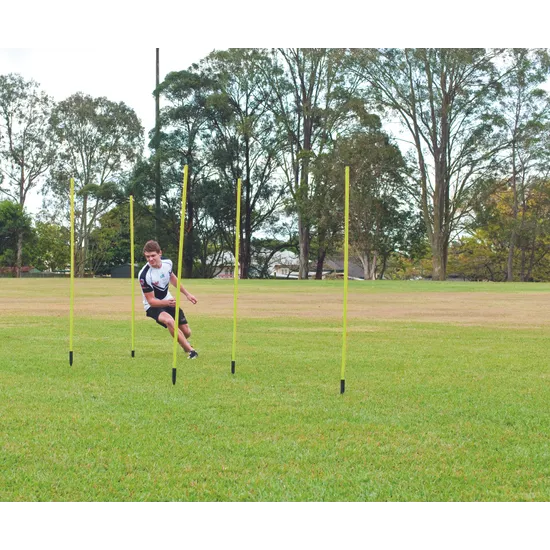 HART Rubber Base Agility Pole Yellow - Modern Teaching Aids NZ