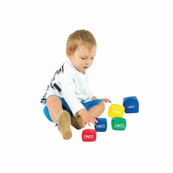 HART Cube Bean Bag Set 7 cm - Modern Teaching Aids NZ