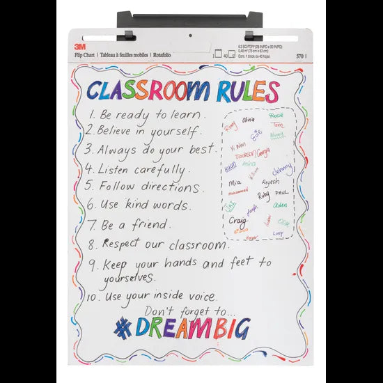 3M Flipchart - Non Adhesive - Modern Teaching Aids NZ