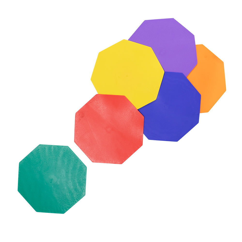 HART Octagon Ground Markers Set of 6 - Modern Teaching Aids NZ