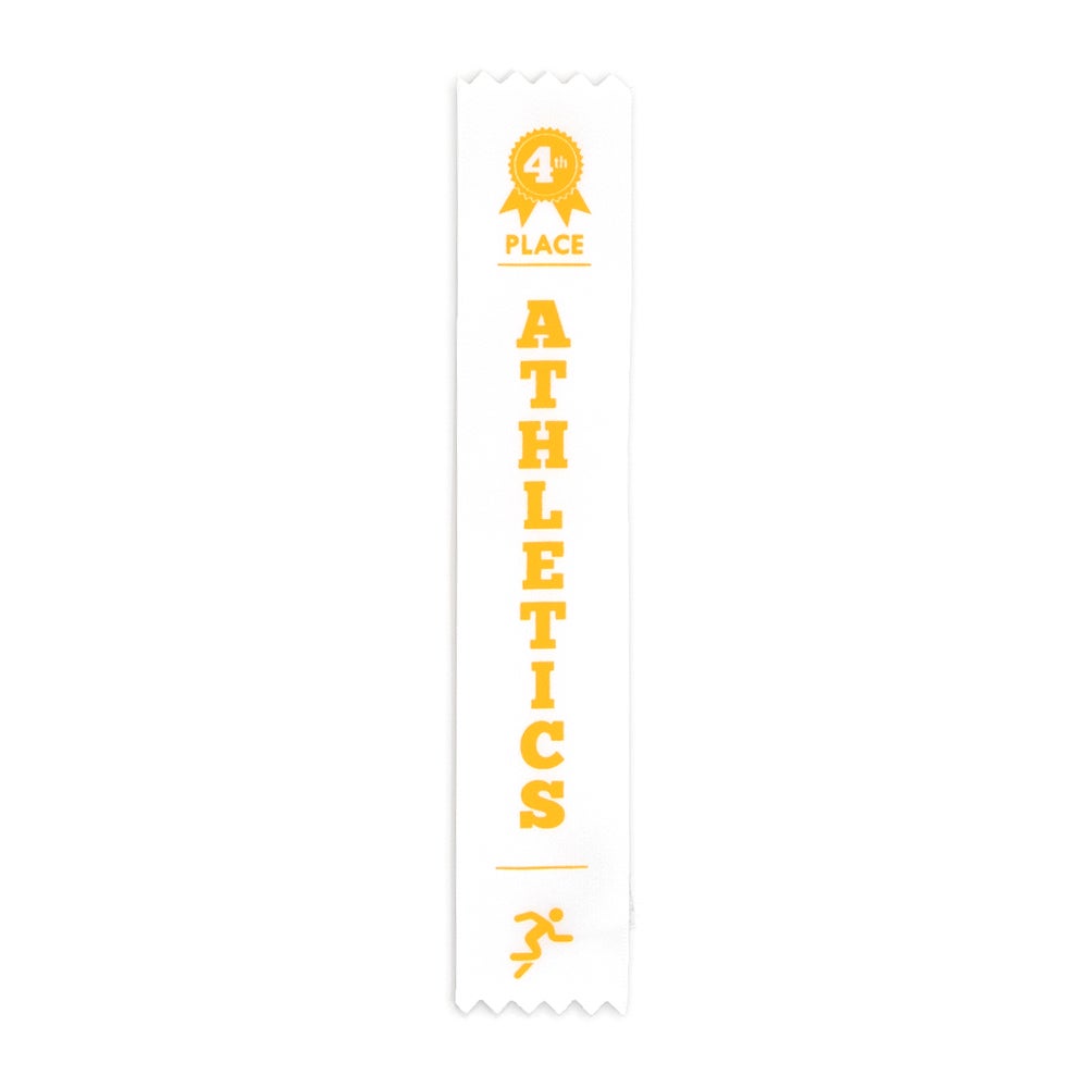 HART Athletics Ribbons - 4th - Modern Teaching Aids NZ