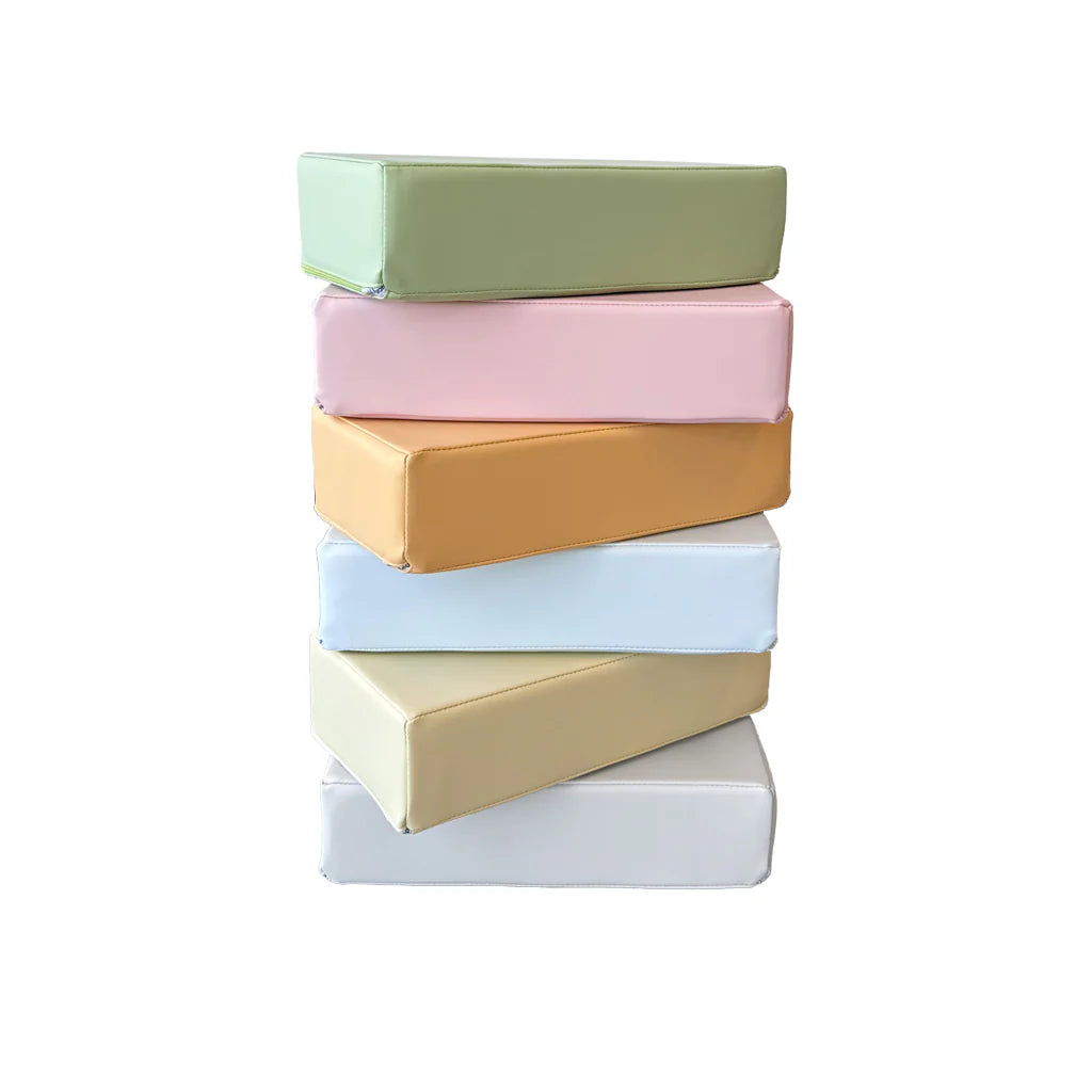 12 Piece Soft Blocks - Pastel - Modern Teaching Aids NZ