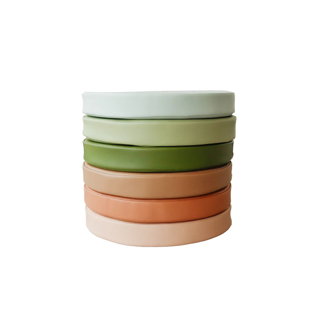 Round Floor Cushions 35cm Earth - Modern Teaching Aids NZ