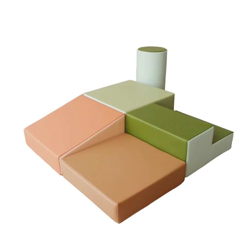Toddler Soft Obstacle Course Earth - 5pc - Modern Teaching Aids NZ