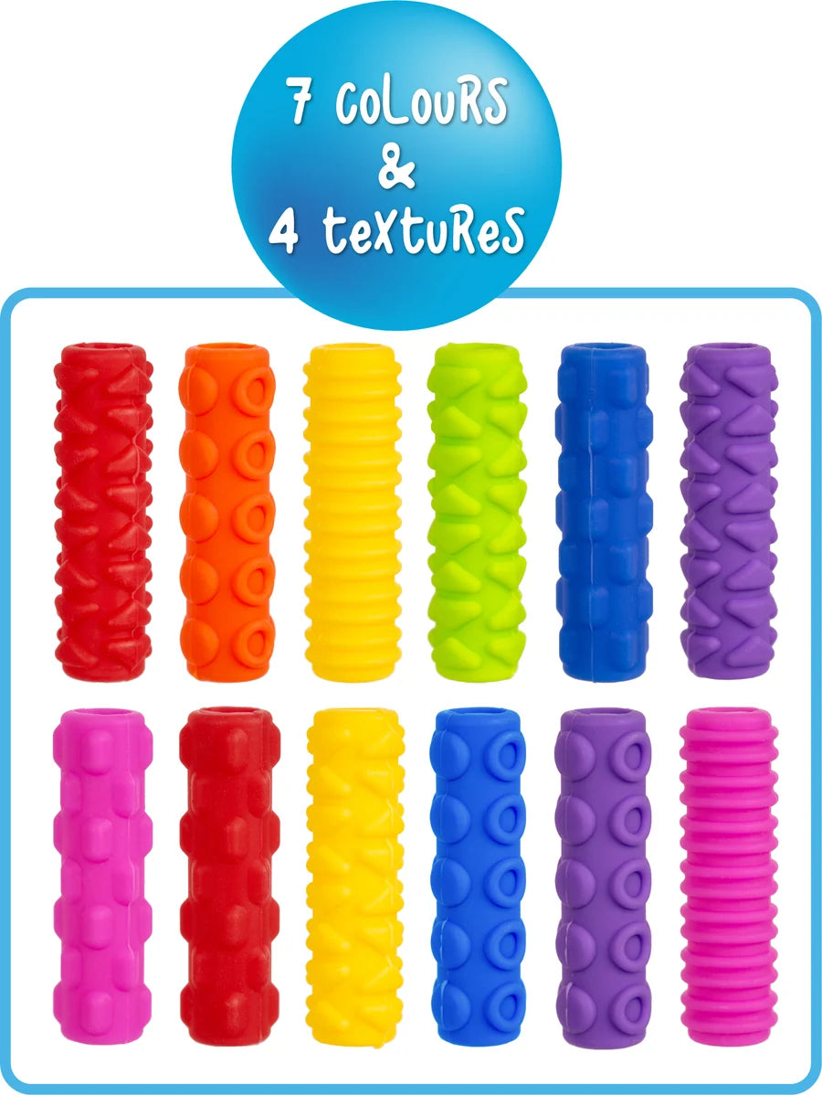 Textured Pencil Grips Set of 28