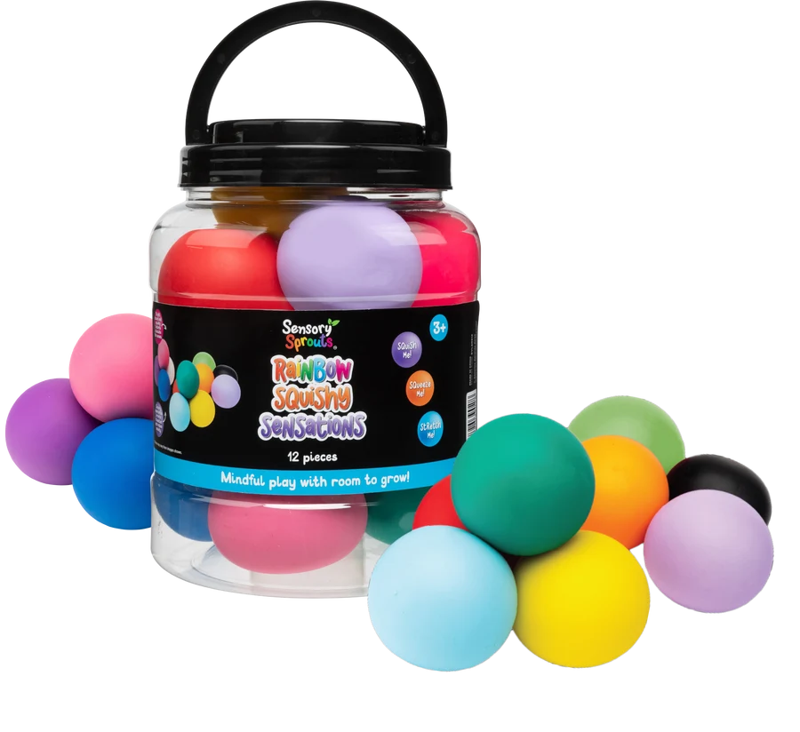 Rainbow Squishy Sensations Jar