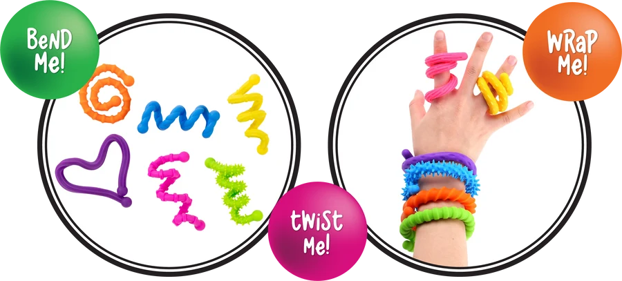 Textured Twistable Strings Set