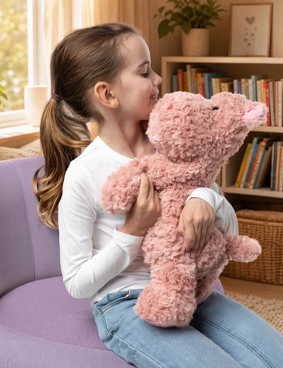 Mini & Me Weighted Plush - Hippo Hugs