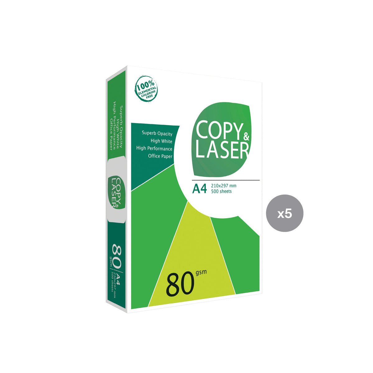A4 Copy Paper 80 gsm - 5 Pack - Modern Teaching Aids NZ