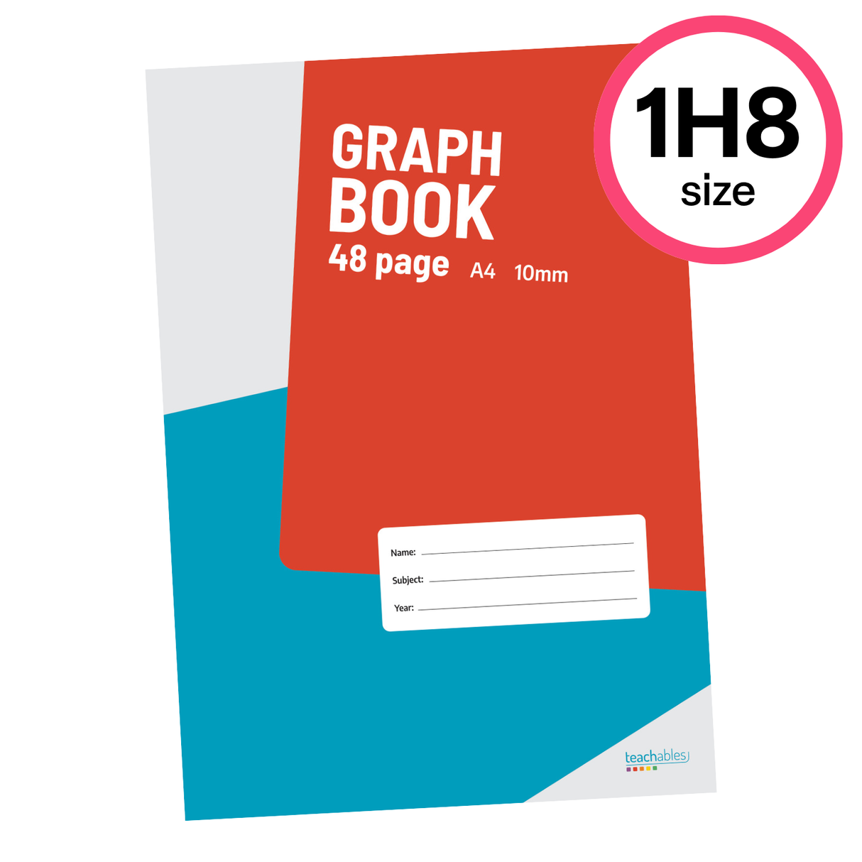 Teachables Graph Book A4 10mm 48p - Modern Teaching Aids NZ