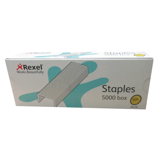 Rexel Staples No.56 - Pack of 5000 - Modern Teaching Aids NZ