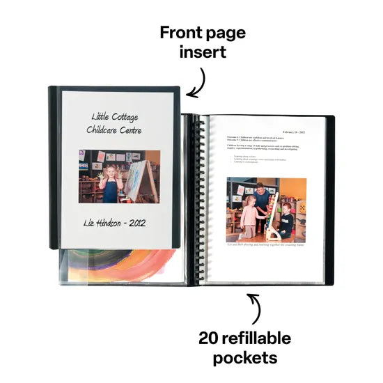 A4 Refillable Display Book - Modern Teaching Aids NZ