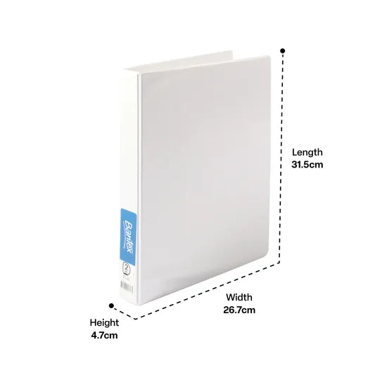 Insert Ring Binder A4 2D 25mm - Modern Teaching Aids NZ
