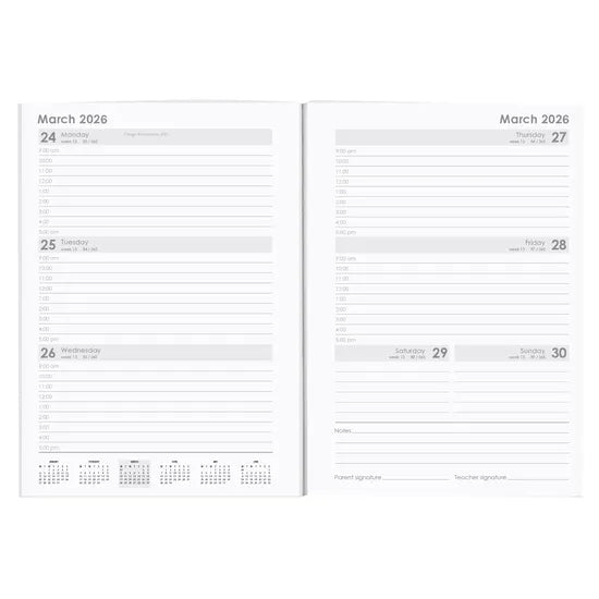 2026 Student Diary A5 WTV - Modern Teaching Aids NZ