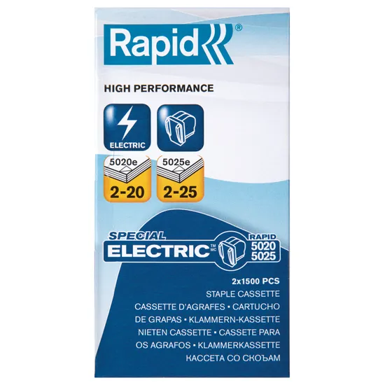 Rapid Staple Cartridge 5025E - Pack of 1500 - Modern Teaching Aids NZ