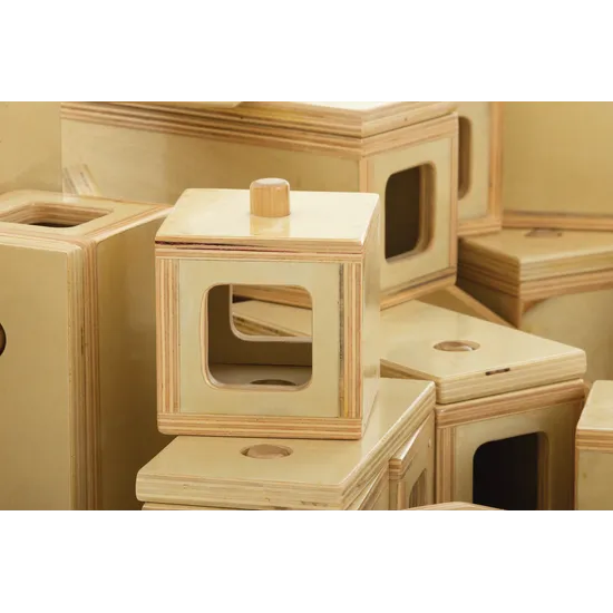 MTA Spaces - Large Wooden Blocks & Ramps - 35 Pieces - Modern Teaching Aids NZ