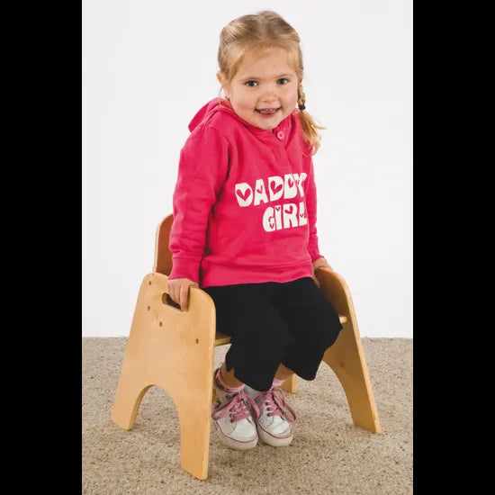 Natural Spaces Toddler Stackable Chair 25cm Seat - Modern Teaching Aids NZ