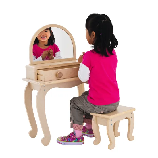 Pretend Dressing Table & Stool - Modern Teaching Aids NZ