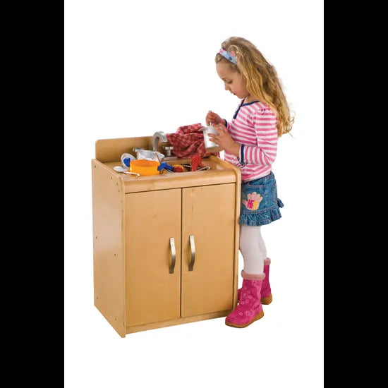 Natural Spaces Kitchen Sink Wooden 66cm High - Modern Teaching Aids NZ