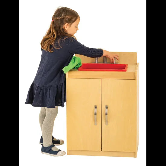 Natural Spaces Kitchen Sink Wooden 66cm High - Modern Teaching Aids NZ