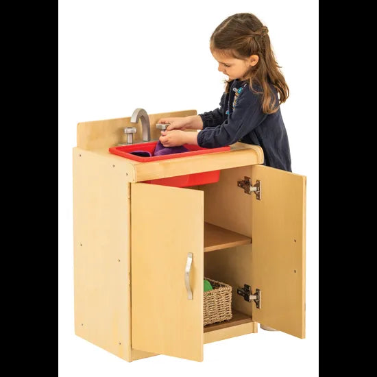 Natural Spaces Kitchen Sink Wooden 66cm High - Modern Teaching Aids NZ