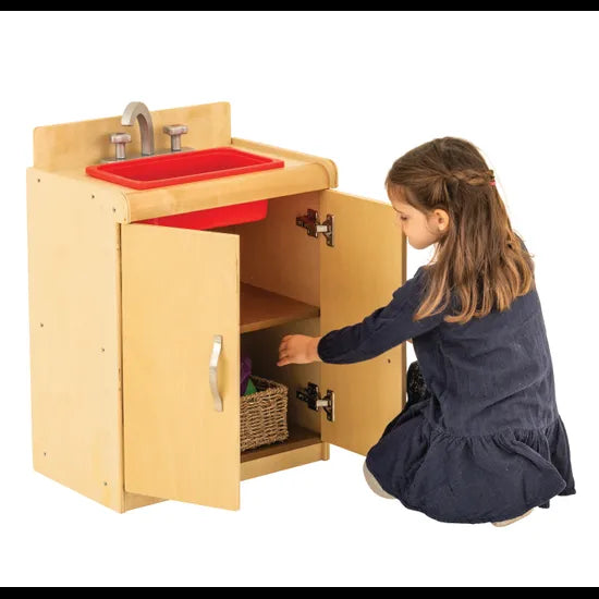 Natural Spaces Kitchen Sink Wooden 66cm High - Modern Teaching Aids NZ