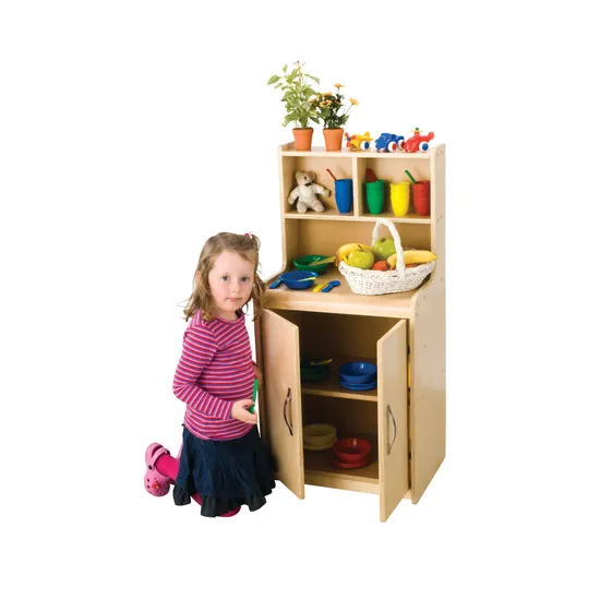 Natural Spaces Kitchen Cupboard Wooden - Modern Teaching Aids NZ