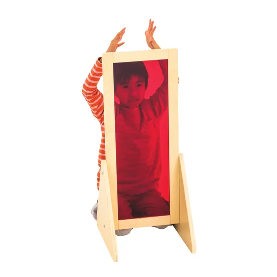 Stockholm - Red Sensory Stand - 30cm x 86cm - Modern Teaching Aids NZ