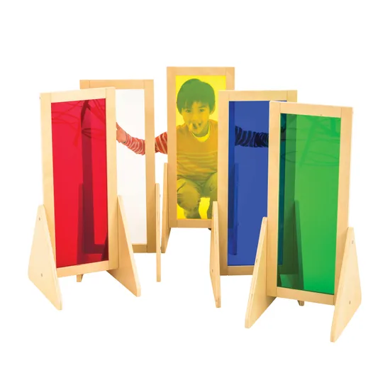 Stockholm Spaces - Blue Sensory Window - 30 x 86 cm - Modern Teaching Aids NZ