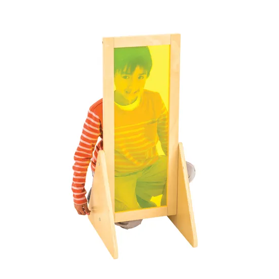 Stockholm Spaces - Yellow Sensory Stand - 30 x 86 cm - Modern Teaching Aids NZ
