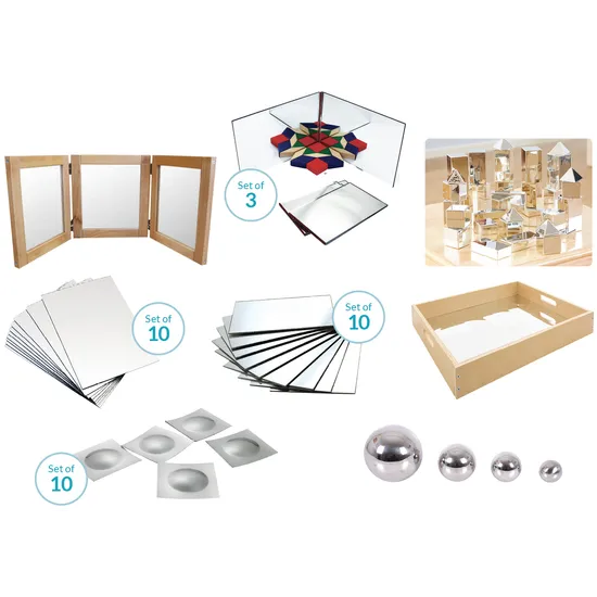 Exploratory Mirrors Classroom Kit - Modern Teaching Aids NZ