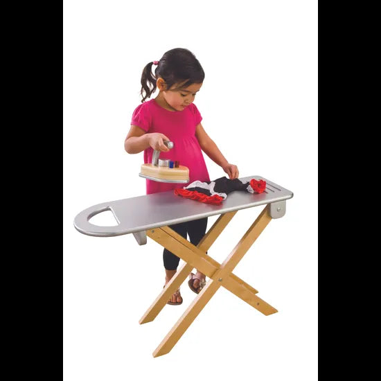 Wooden Iron and Ironing Board Play Set - Modern Teaching Aids NZ