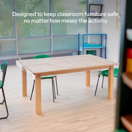 Tailored PVC Table Cover 120 x 75cm - Modern Teaching Aids NZ