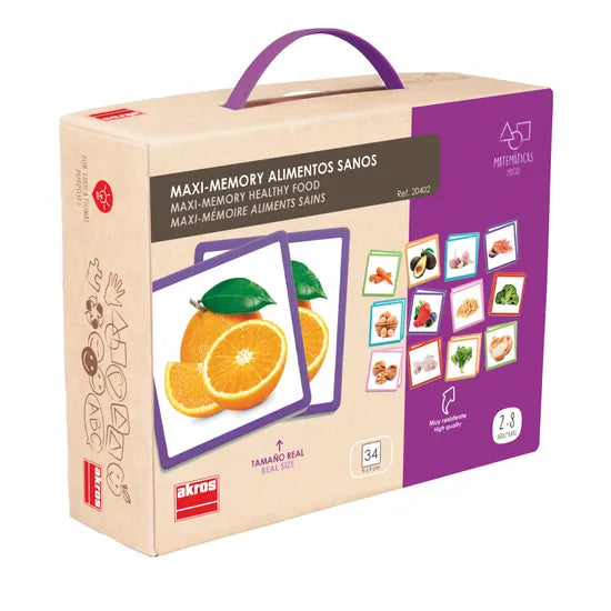 Memory Matching Game - Healthy Food - Modern Teaching Aids NZ