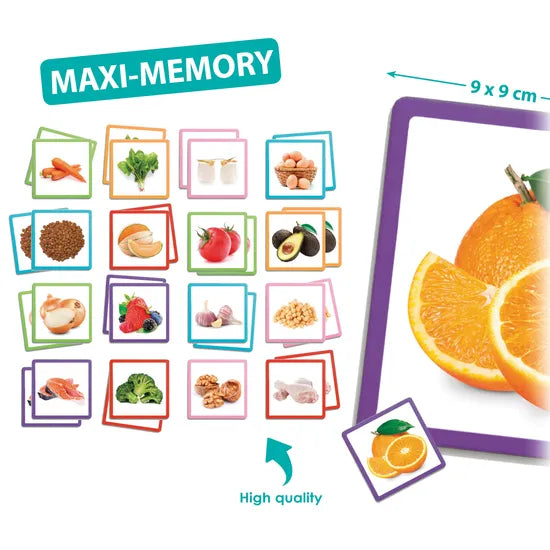 Memory Matching Game - Healthy Food - Modern Teaching Aids NZ
