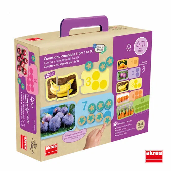 Count and Complete from 1 to 10 - Modern Teaching Aids NZ