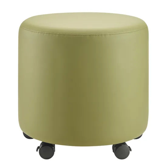Aalto Round Ottoman - Green