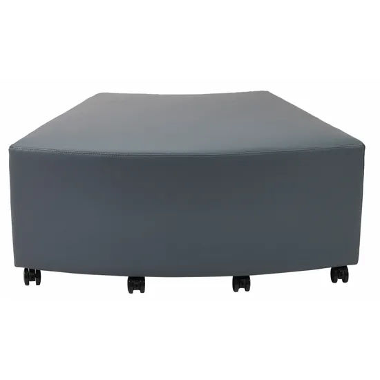 Aalto - Curved Ottoman - Grey - Modern Teaching Aids NZ