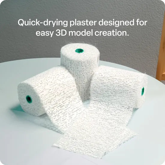 Creatistics Quick Drying Plaster - 12 Rolls - Modern Teaching Aids NZ