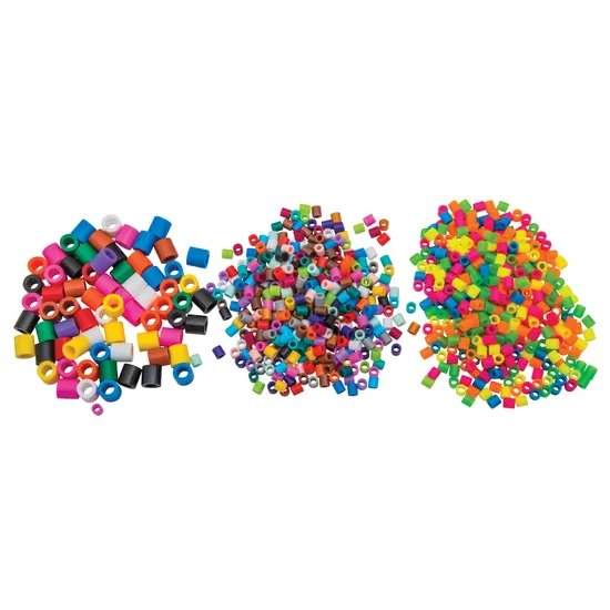 Creatistics Neon Iron On Beads 5 mm - Pack of 5000 - Modern Teaching Aids NZ