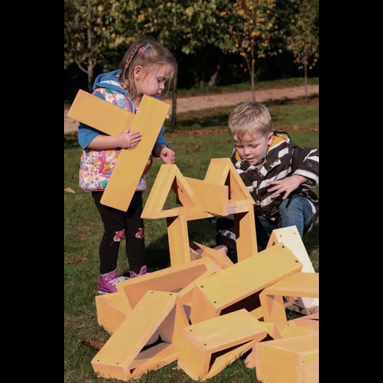Outdoor Giant Building Blocks - 26 pieces - Modern Teaching Aids NZ