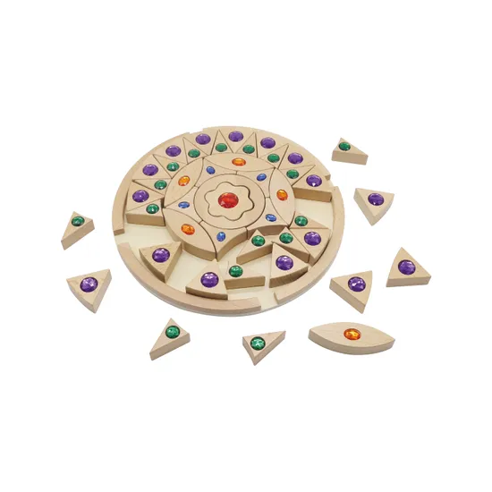 Solid Wood Mandala - Modern Teaching Aids NZ