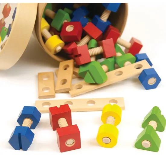 Bolts & Nuts 56 Pieces - Modern Teaching Aids NZ