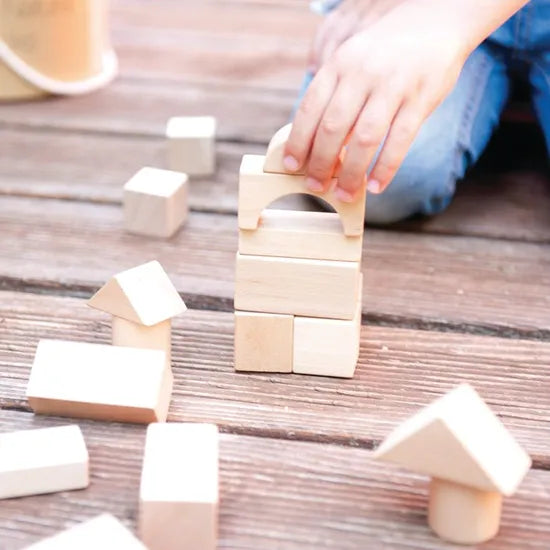 Natural Blocks 100 Pieces - Modern Teaching Aids NZ